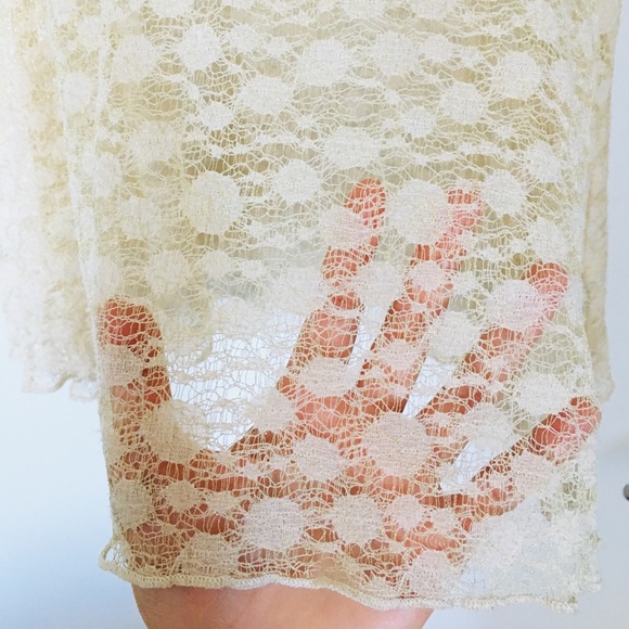 🤑FREE w/ purchase! Twenty One Shimmery Lace Tank - Picture 9 of 16